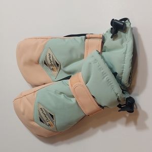 Duoyeree baby mittens weather toddlers Girls size 2-4